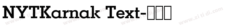 NYTKarnak Text字体转换